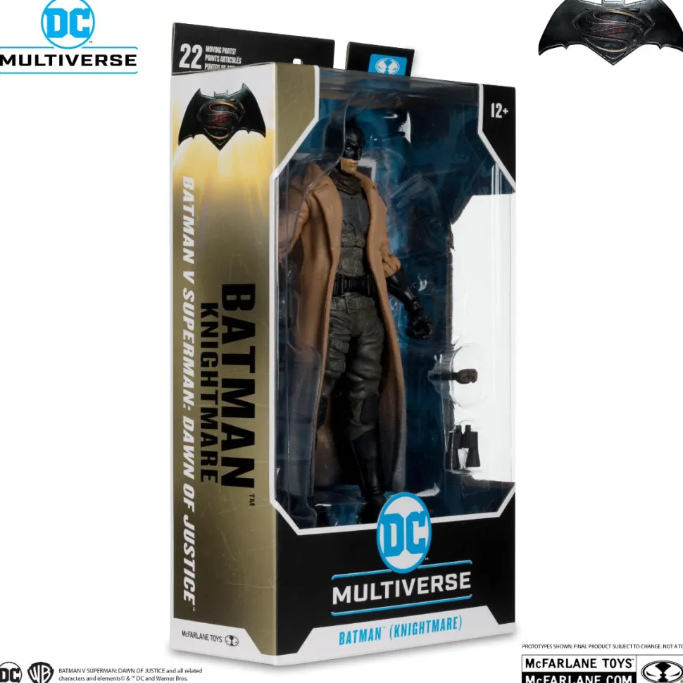 Batman v Superman: Dawn of Justice (2016) - Batman (Knightmare) DC Multiverse 7" Scale Action Figure