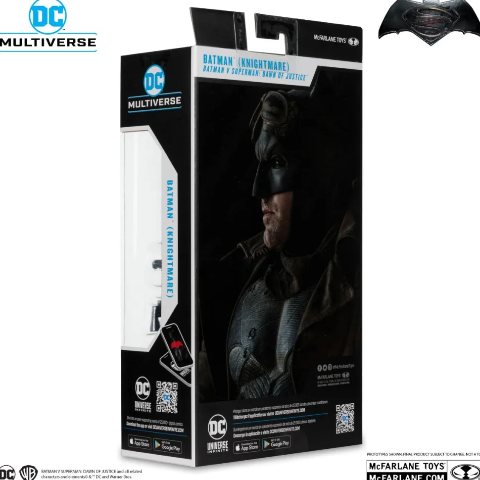 Batman v Superman: Dawn of Justice (2016) - Batman (Knightmare) DC Multiverse 7" Scale Action Figure