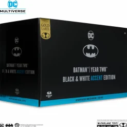 Batman: Year Two - Batman DC Multiverse Black & White Accent Edition Gold Label 7