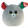 Beanie Boos - Chipper the Grey Mouse Squish-A-Boo 10” Plush