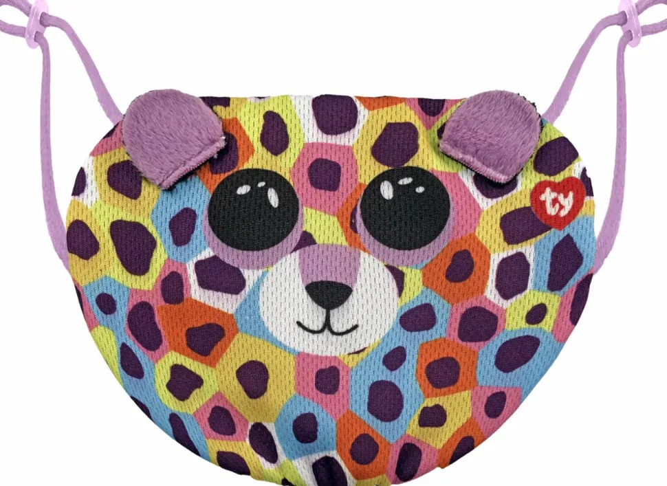 Beanie Boos - Giselle the Leopard Adjustable Face Mask (One Size)