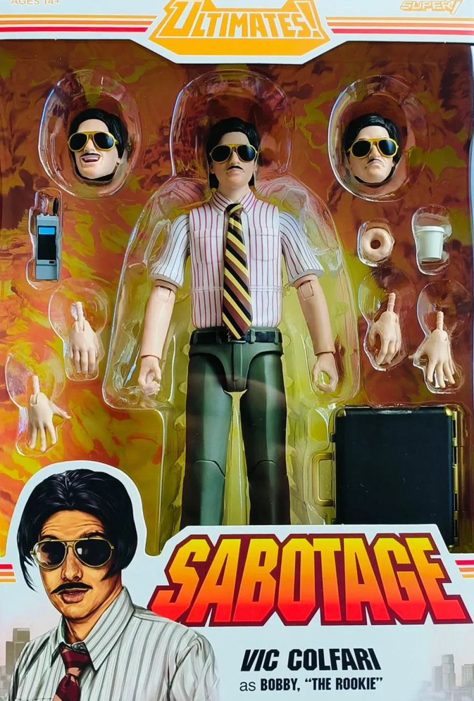 Beastie Boys: Sabotage - Vic Colfari as Bobby, "The Rookie" (Ad-Rock) Ultimates! 7" Scale Action Figure (Wave 1)