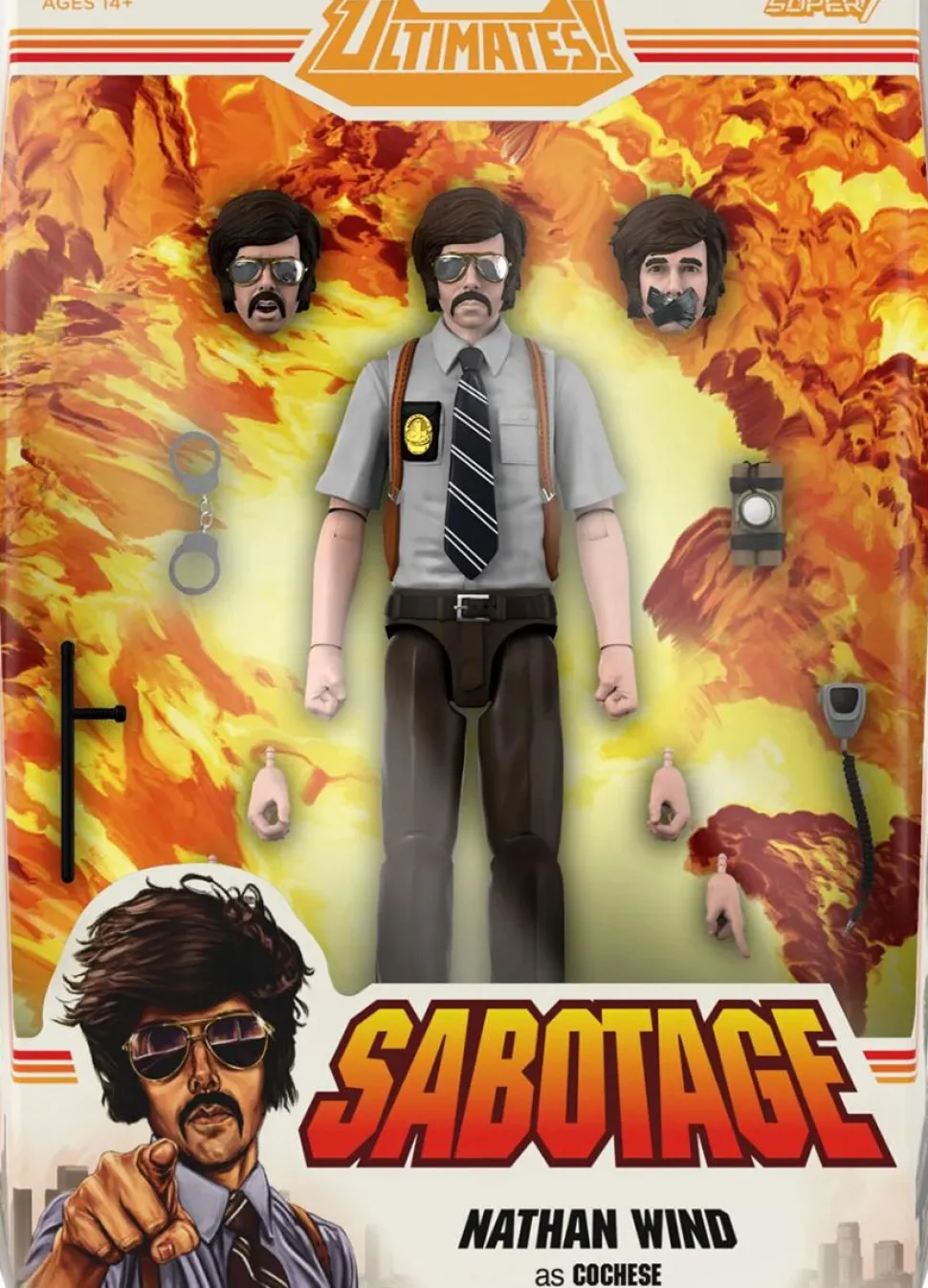Beastie Boys: Sabotage - Wave 1 Ultimates! 7" Scale Action Figure Bundle (Set of 3)