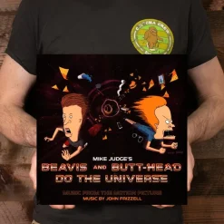 Beavis and Butt-Head Do the Universe - Music from the Motion Picture by John Frizzell LP Vinyl Record (Blue Splatter Coloured Vinyl)