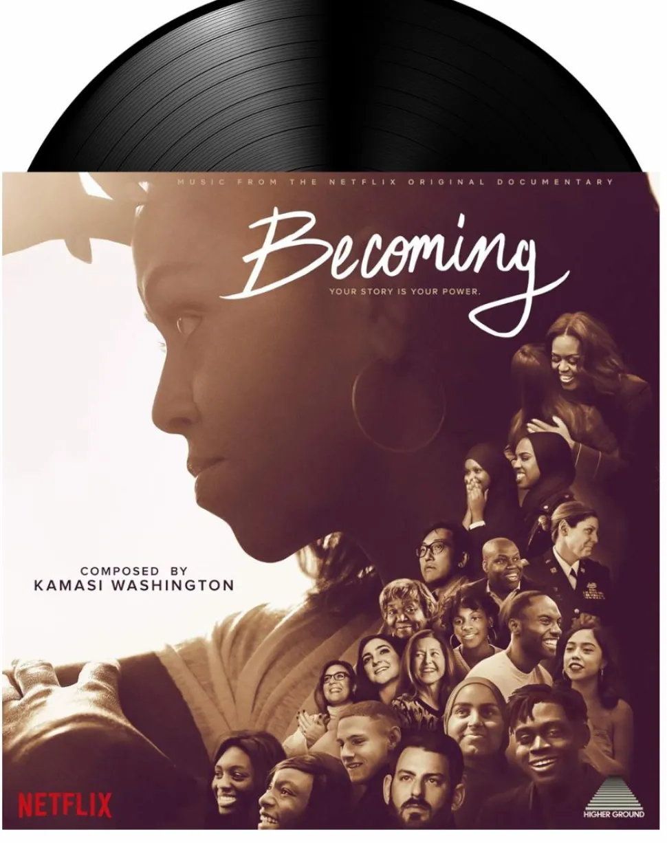 Becoming - Music From The Netflix Original Documentary by Kamasi Washington LP Vinyl Record
