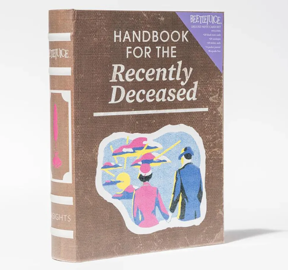 Beetlejuice - Handbook for the Recently Deceased Deluxe Note Card Set