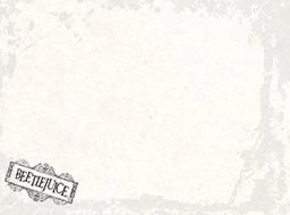 Beetlejuice - Handbook for the Recently Deceased Deluxe Note Card Set