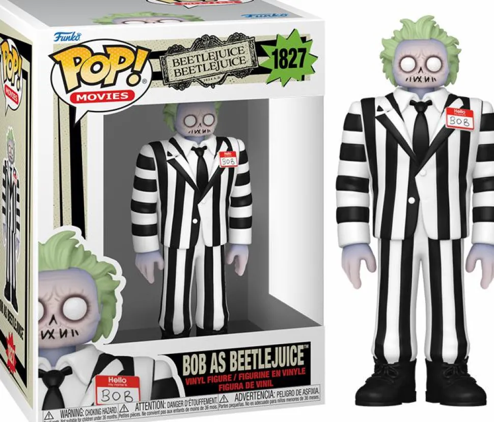 Beetlejuice Beetlejuice (2024) - BOB as Beetlejuice Pop! Vinyl Figure