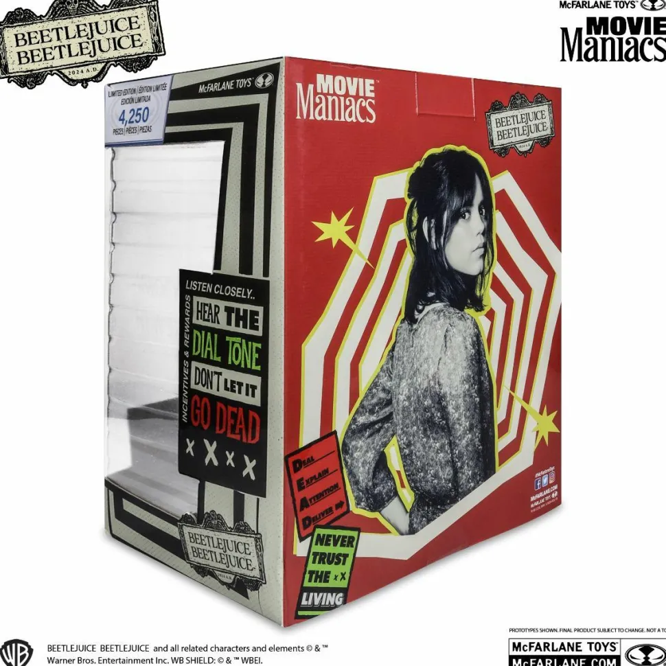 Beetlejuice Beetlejuice (2024) - Astrid Movie Maniacs 6" Scale Posed PVC Figure