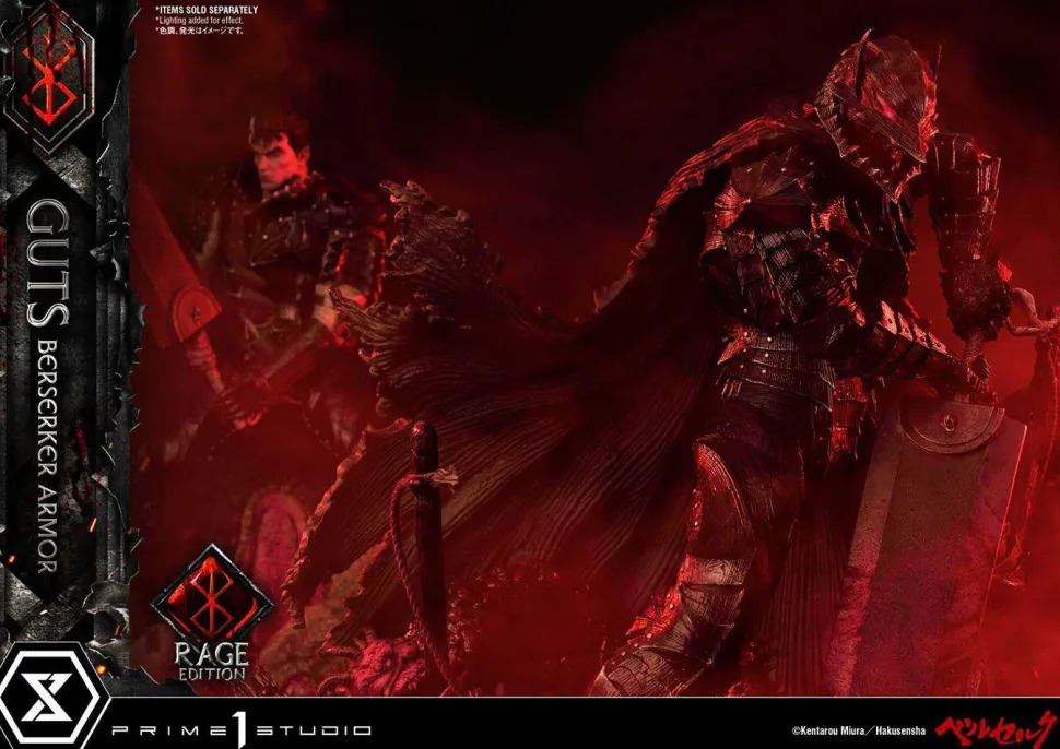 Berserk - Guts Berserker Armour Rage Edition 1/4 Scale Statue