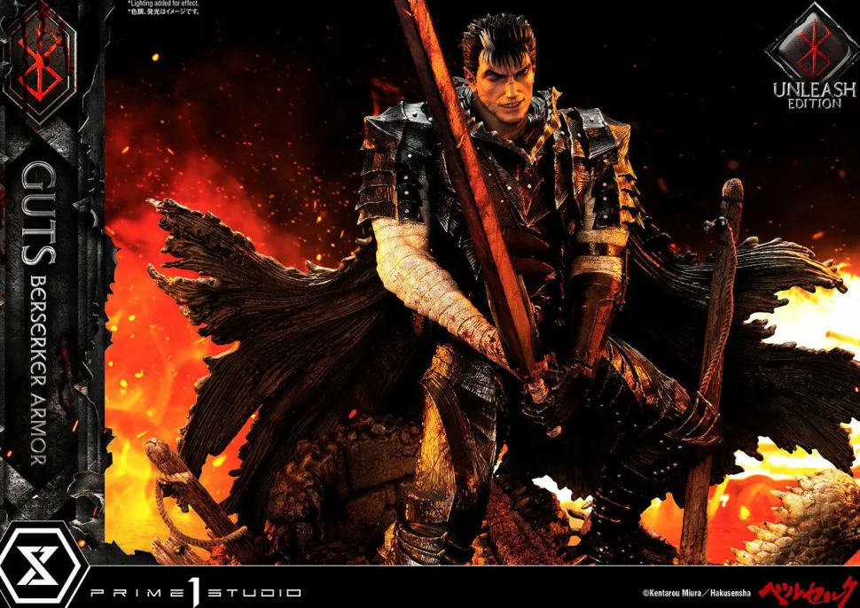 Berserk - Guts Berserker Armour Unleash Edition Deluxe 1/4 Scale Statue