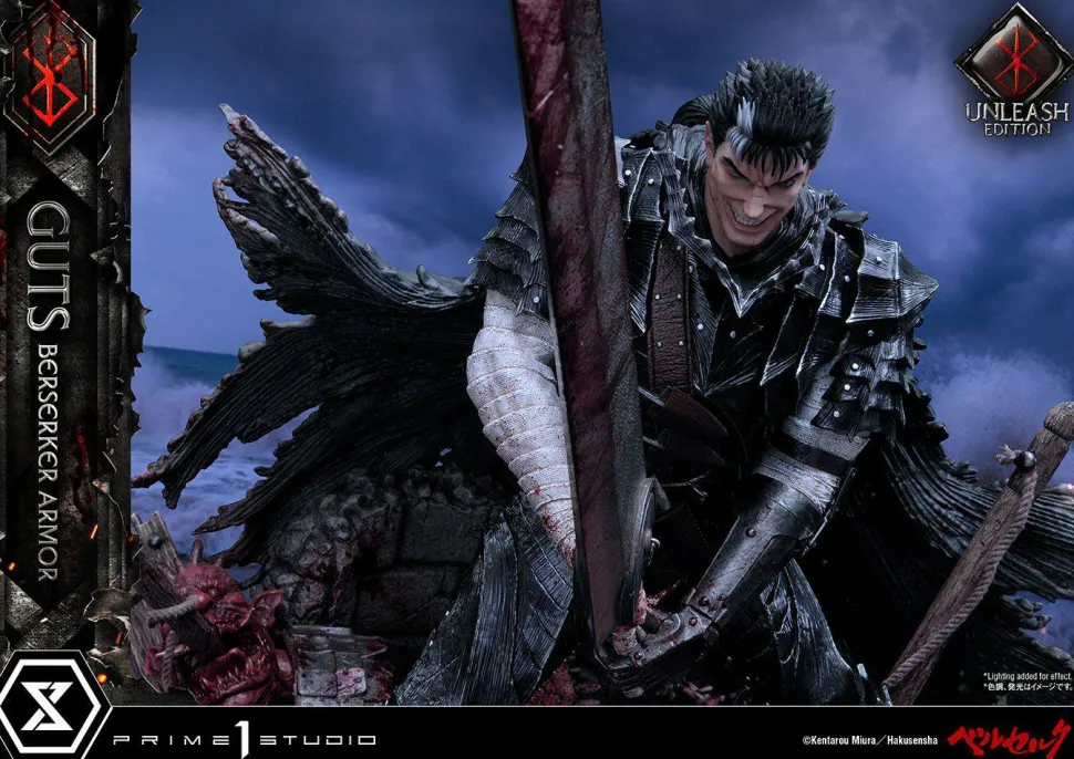 Berserk - Guts Berserker Armour Unleash Edition Deluxe 1/4 Scale Statue
