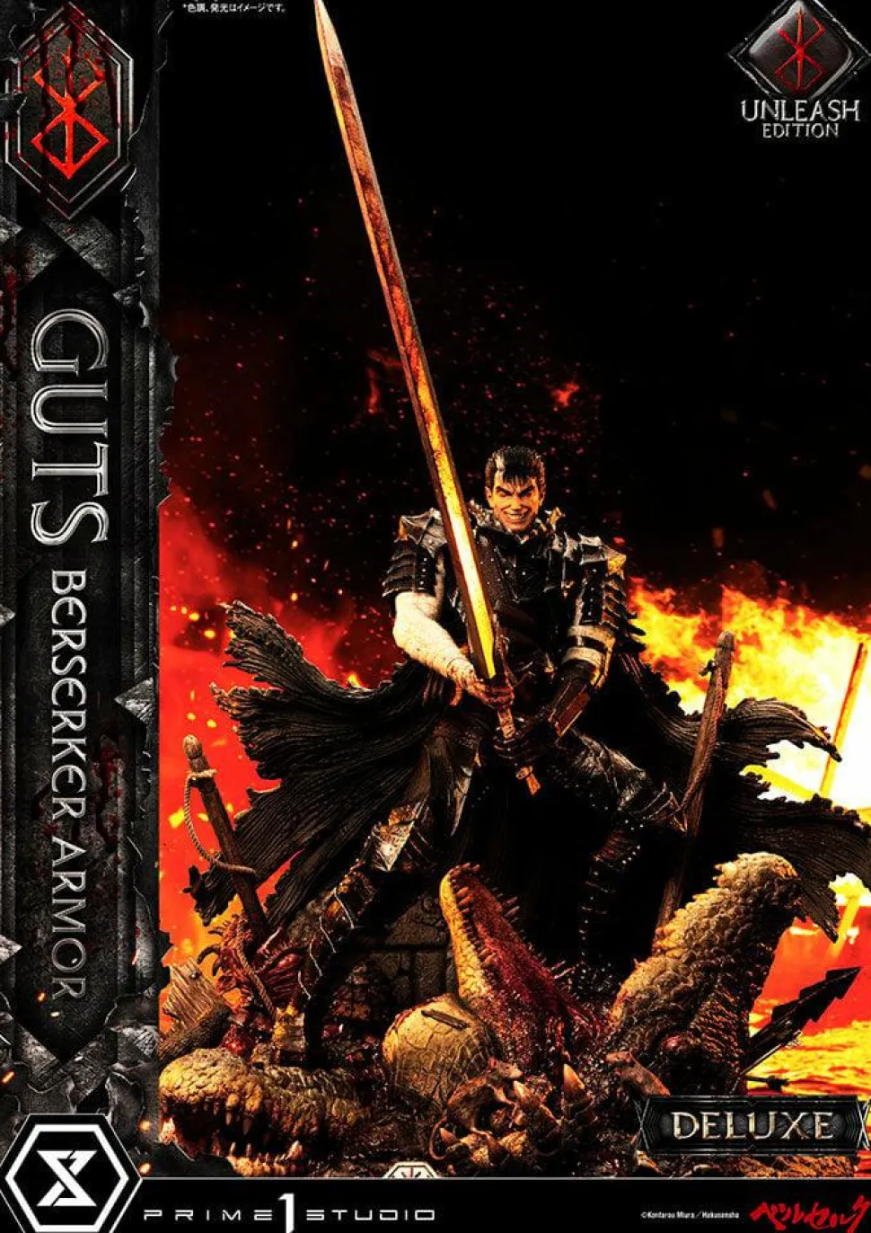 Berserk - Guts Berserker Armour Unleash Edition Deluxe 1/4 Scale Statue