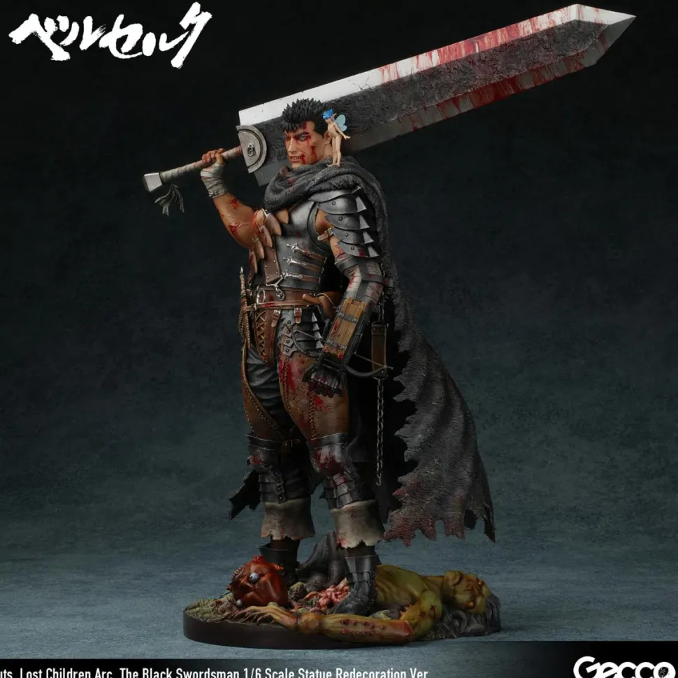 Berserk - Guts, Lost Children Arc, The Black Swordsman (Redecoration Version) 1/6th Scale Statue
