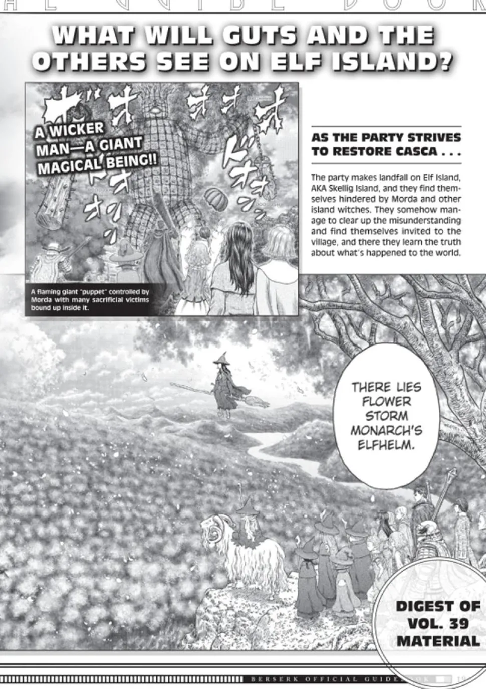 Berserk - The Official Guidebook Manga Paperback Book