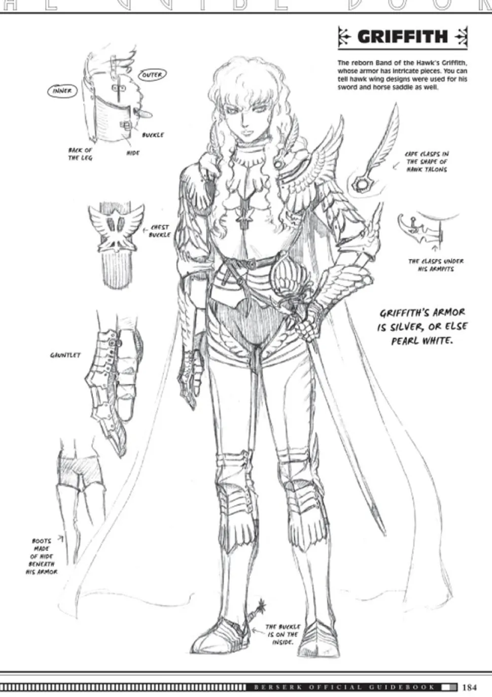 Berserk - The Official Guidebook Manga Paperback Book