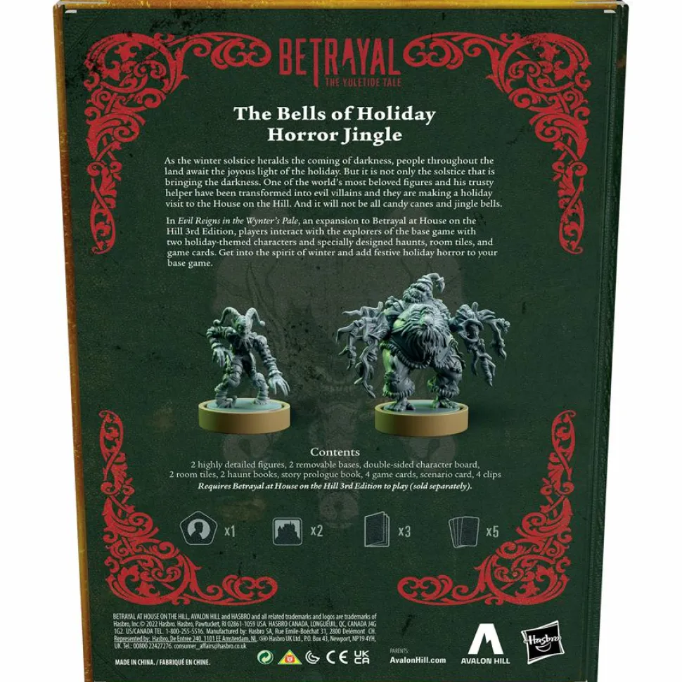 Betrayal at House on the Hill - The Yuletide Tale: Evil Reigns in the Wynter's Pale Board Game Expansion