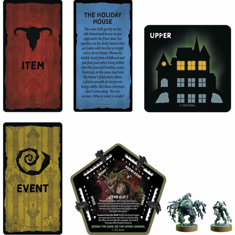 Betrayal at House on the Hill - The Yuletide Tale: Evil Reigns in the Wynter's Pale Board Game Expansion