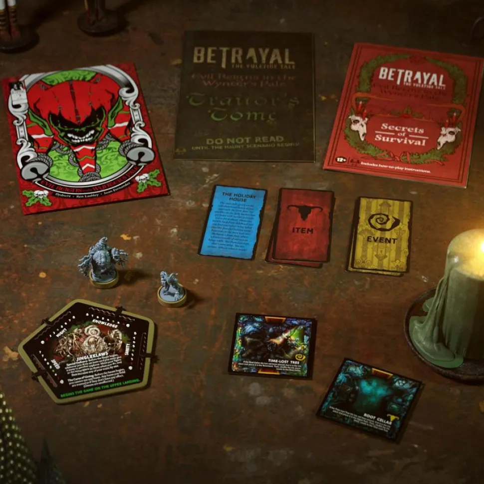 Betrayal at House on the Hill - The Yuletide Tale: Evil Reigns in the Wynter's Pale Board Game Expansion
