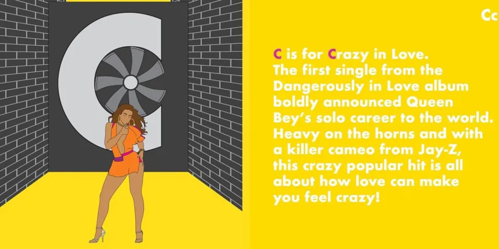 Beyonce - Legends Alphabet Hardcover Book