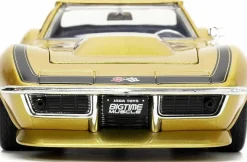 Big Time Muscle - Gold 1969 Corvette Stingray ZL-1 1/24th Scale Die-Cast Vehicle Replica
