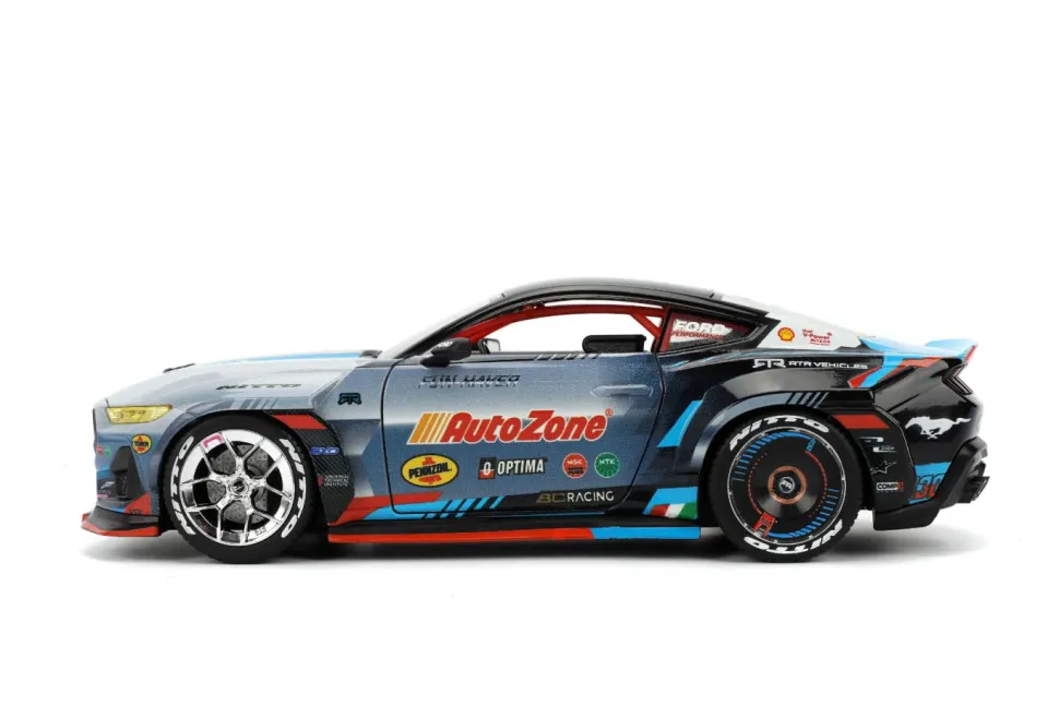 Big Time Muscle - James Deane's 2024 Ford Mustang RTR Racing 1/24th Scale Die-Cast Vehicle Replica