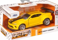 Big Time Muscle - Yellow 2016 Chevy Camaro 1/32 Scale Die-Cast Vehicle Replica