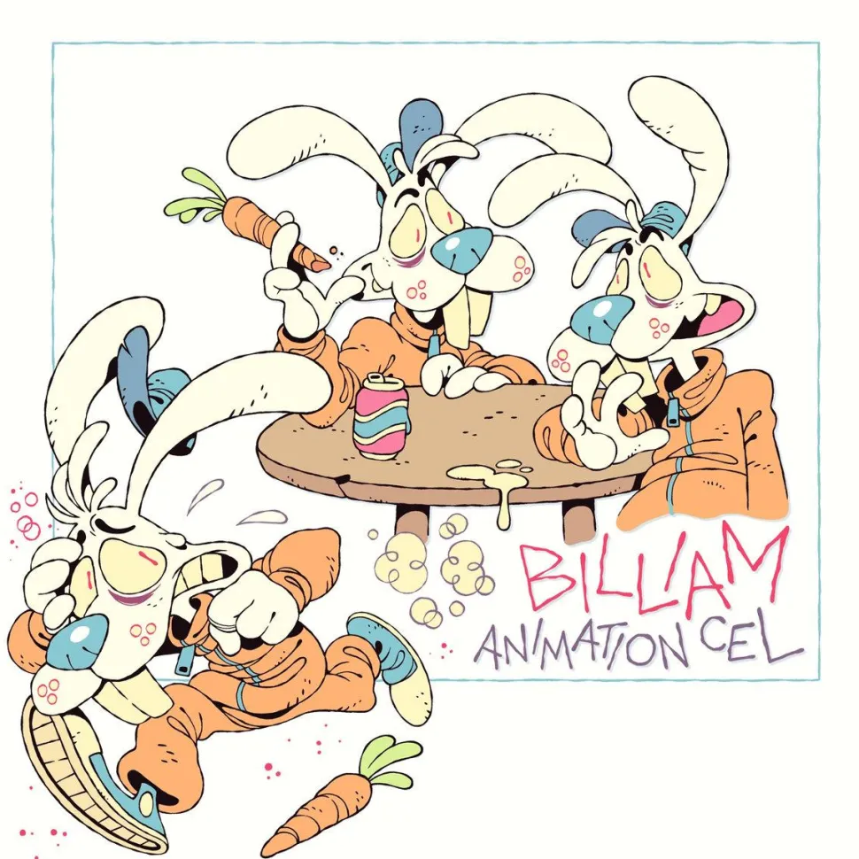 Billiam - Animation Cel LP Vinyl Record (Recycled Translucent Teal Vinyl)