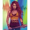 Birds of Prey - Birds of Prey: Black Canary Fine Art Print by Tula Lotay