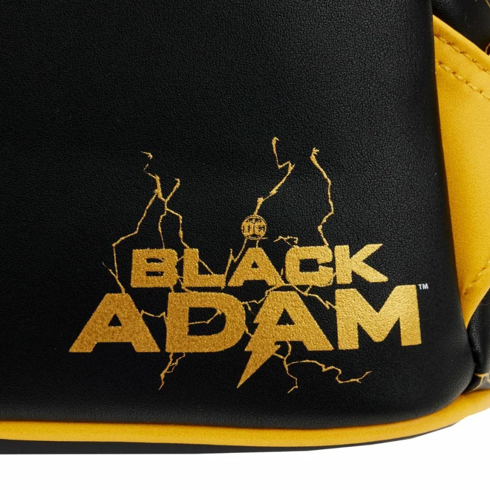 Black Adam - Cosplay Light Up 10” Faux Leather Mini Backpack