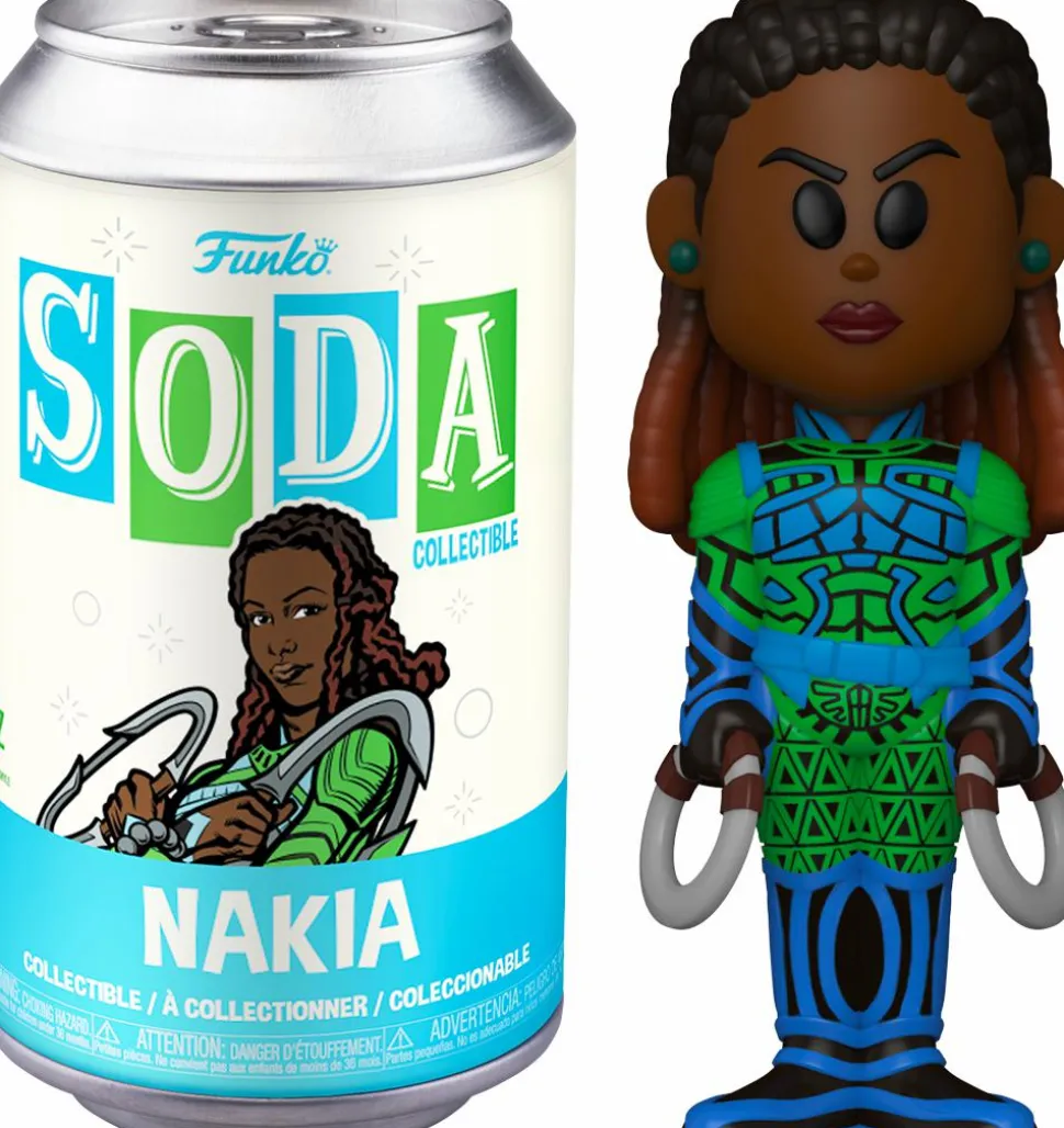 Black Panther 2: Wakanda Forever - Nakia SODA Vinyl Figure in Collector Can (International Edition)