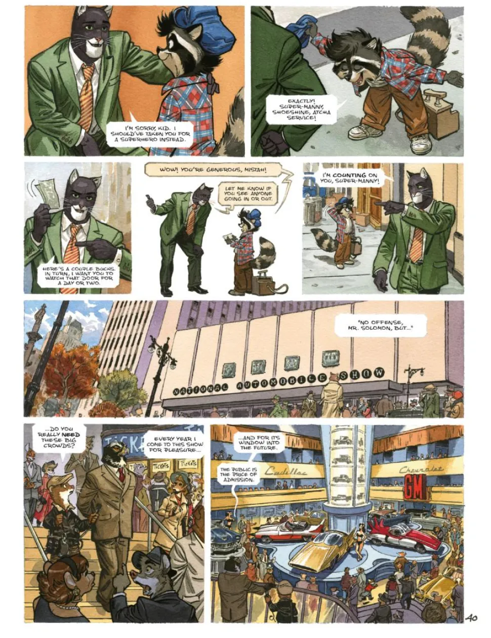 Blacksad - They All Fall Down Part One Hardcover Book