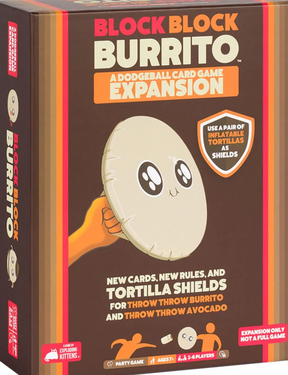 Block Block Burrito - A Dodgeball Card Game Expansion