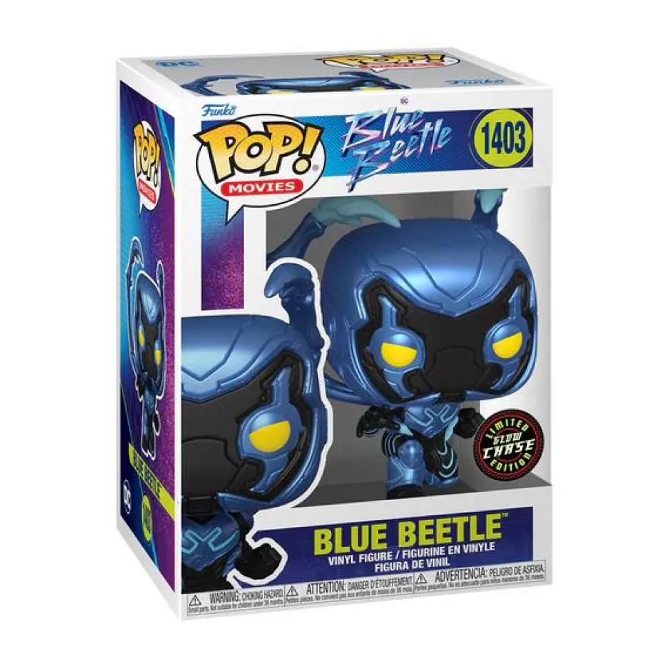 Blue Beetle (2023) - Blue Beetle, Jaime Reyes & Conrad Carapax Pop! Vinyl Bundle (Set of 3)