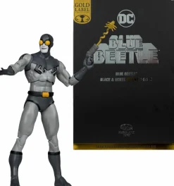 Blue Beetle - Blue Beetle Black & White Accent Edition DC Multiverse Gold Label 7" Scale Action Figure