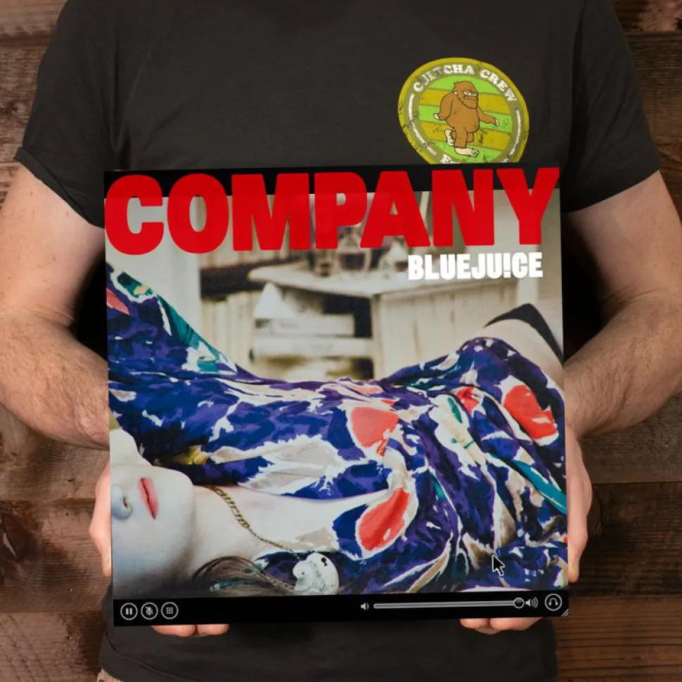 Bluejuice - Company LP Vinyl Record (Cyan Blue Coloured Vinyl)