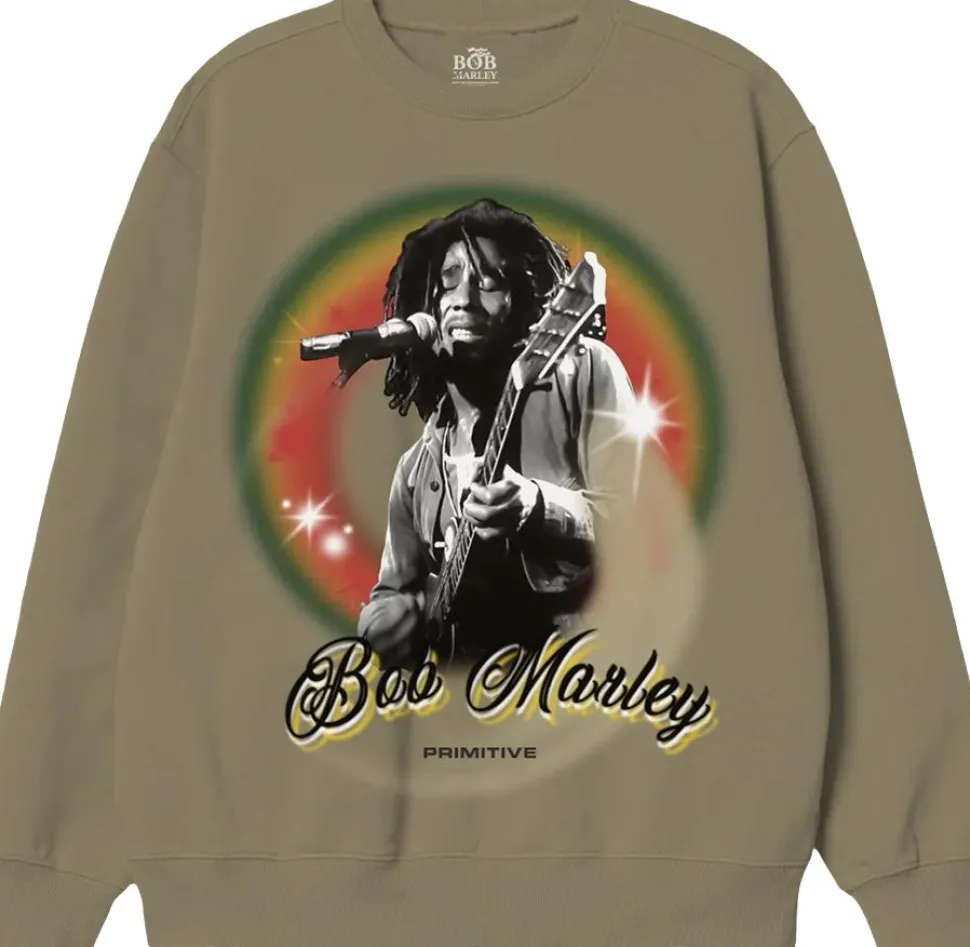 Bob Marley - Primitive x Bob Marley One Love Sand Crewneck Sweatshirt
