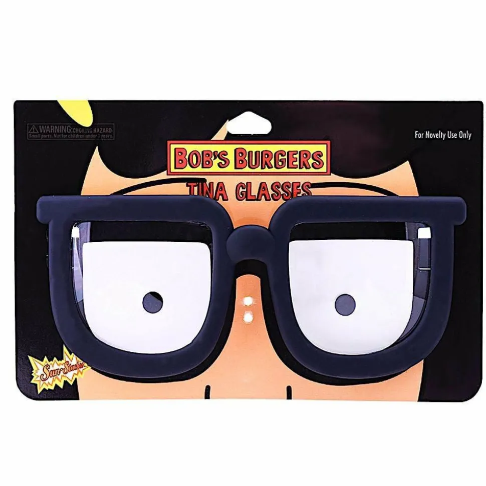 Bob’s Burgers - Tina Belcher Sun-Staches Sunglasses (One Size)