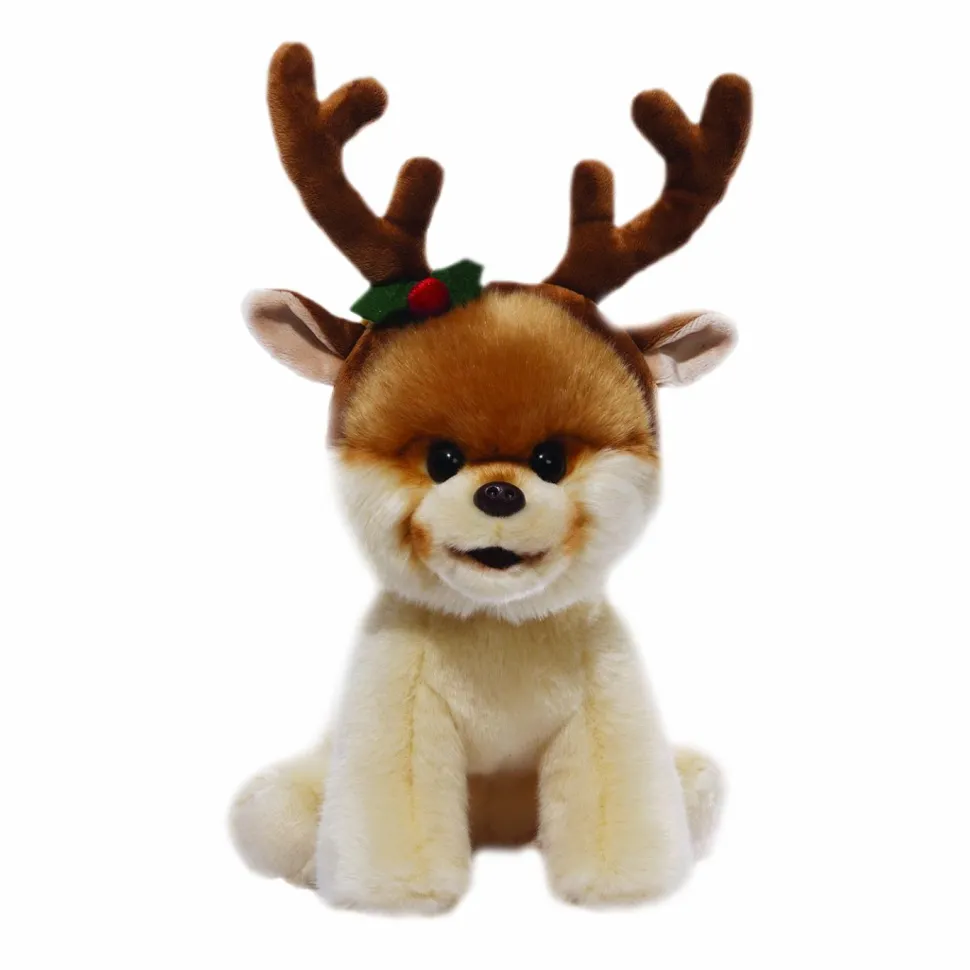 Boo The World’s Cutest Dog - Boo with Reindeer Antlers Plush