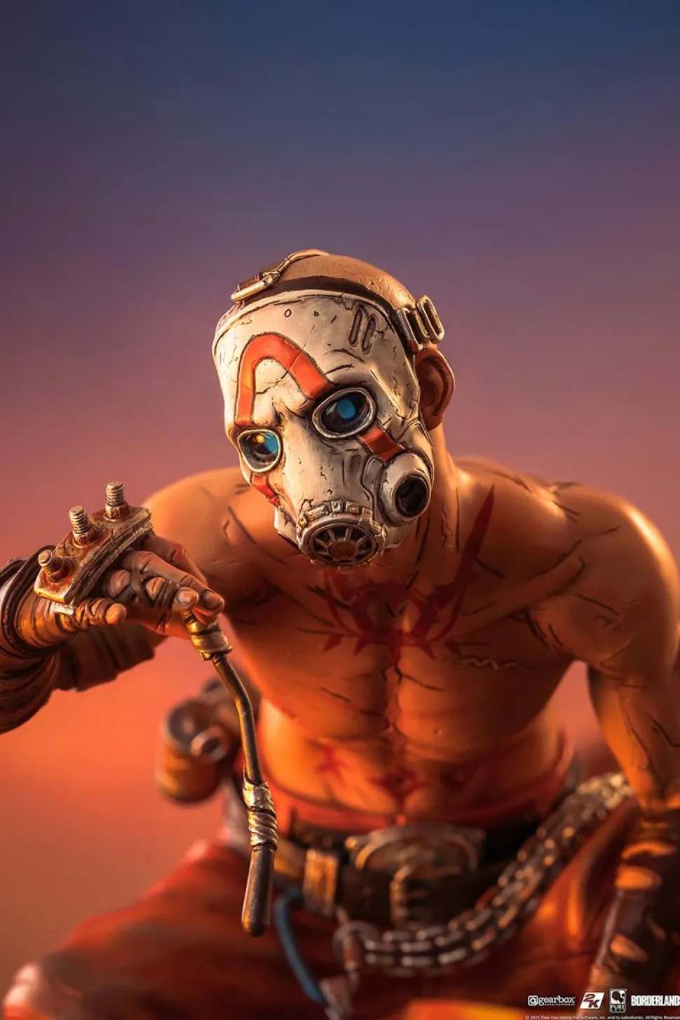 Borderlands 3 - Psycho Bandit & Claptrap 1/6th Scale Diorama Statue