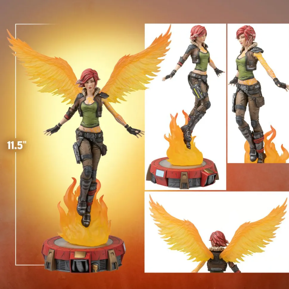 Borderlands - Lilith the Firehawk 8" PVC Statue