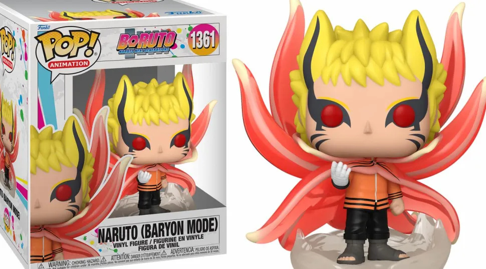 Boruto: Naruto Next Generations - Naruto (Baryon Mode) 6" Super Size Pop! Vinyl Figure