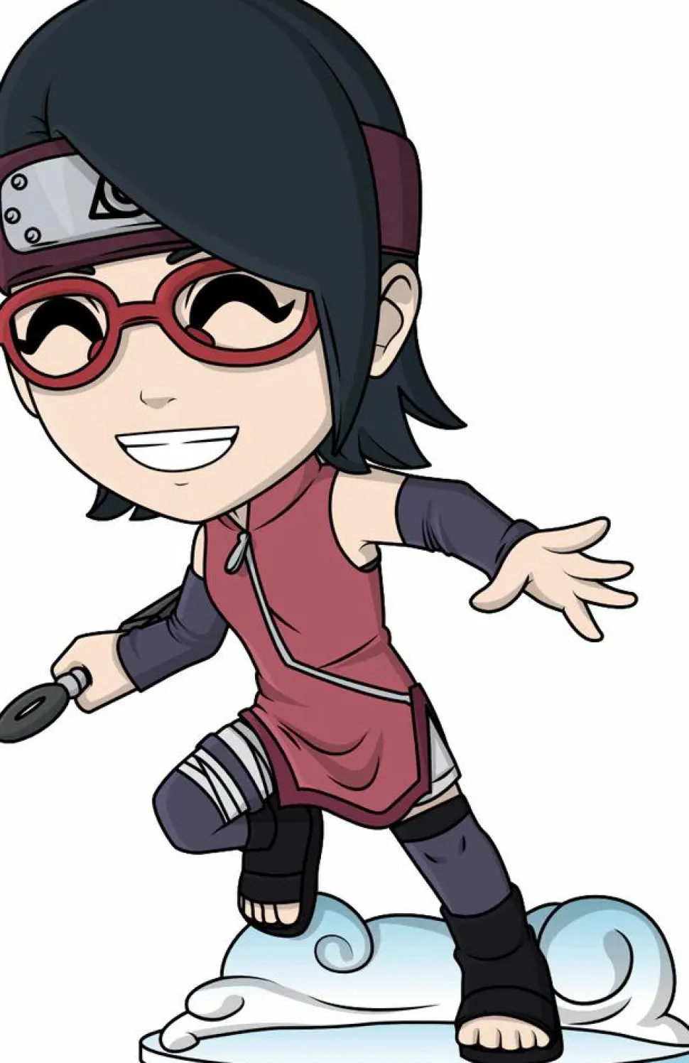 Boruto: Naruto Next Generations - Sarada Uchiha 4" Vinyl Figure