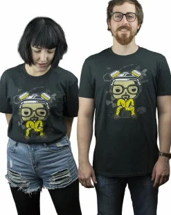 Breaking Bad - Hazmat Walter White Pop! Tees Mens Black T-Shirt