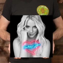 Britney Spears - Britney Jean LP Vinyl Record (Blue Coloured Vinyl)