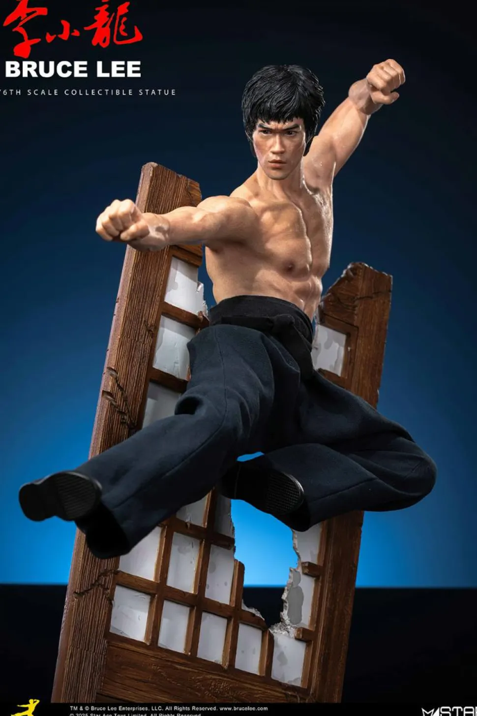 Bruce Lee - Bruce Lee (Flying-Kick) 1/6th Scale Statue