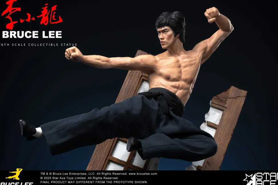 Bruce Lee - Bruce Lee (Flying-Kick) 1/6th Scale Statue