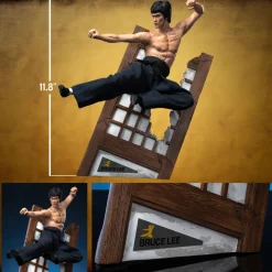 Bruce Lee - Bruce Lee (Flying-Kick) 1/6th Scale Statue