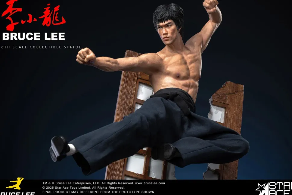 Bruce Lee - Bruce Lee (Flying-Kick) 1/6th Scale Statue