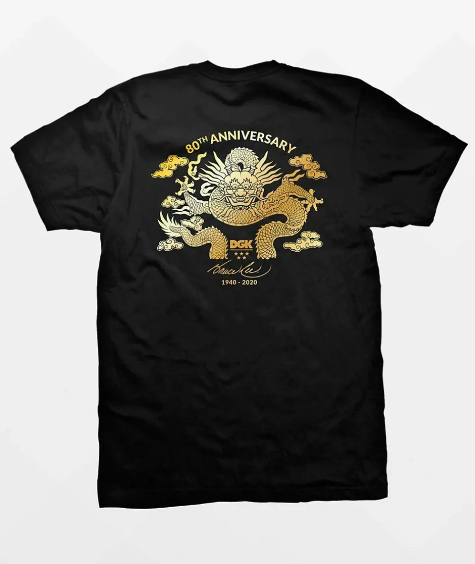 Bruce Lee - DGK x Bruce Lee Anniversary Black T-Shirt
